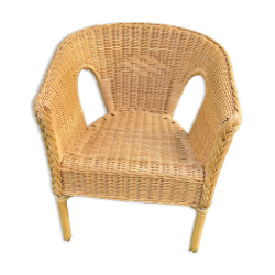 Fauteuil Rotin