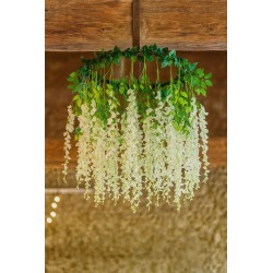 Suspension Florale Glycine 1m. Lot de 12.