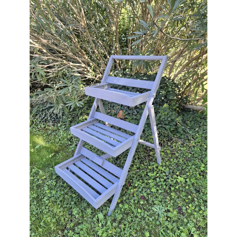 Etagère Bois Grise