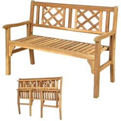 Banc en Bois 2 places