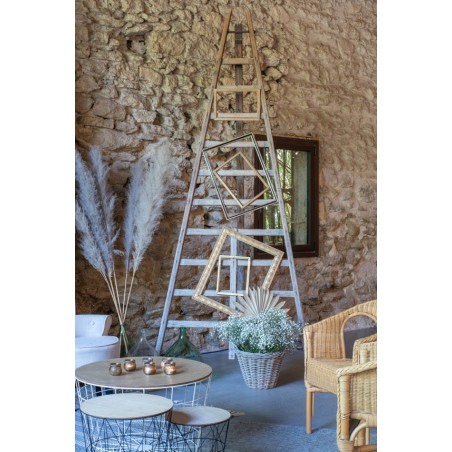 Cadre Décoratif Couleur Or en Bois