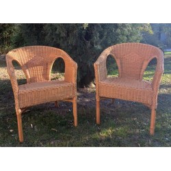 Fauteuil Rotin