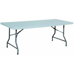 Table PVC Office Rectangulaire 180x76