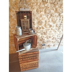 Caisse en bois Rétro