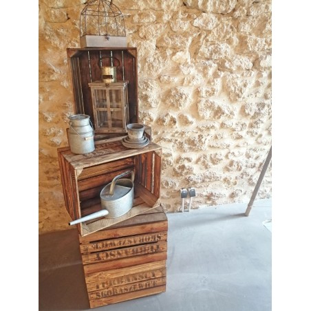Caisse en bois Rétro