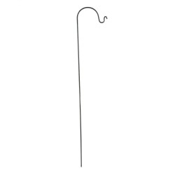 Tige crochet à planter Gris 36cm