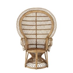 Fauteuil Rotin Tressé Emmanuelle