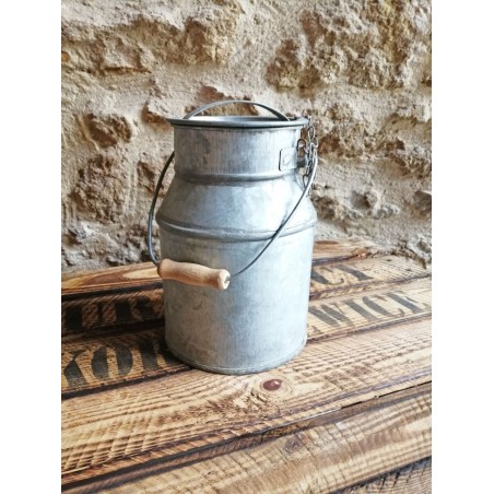 Pot à Lait Zinc Gris